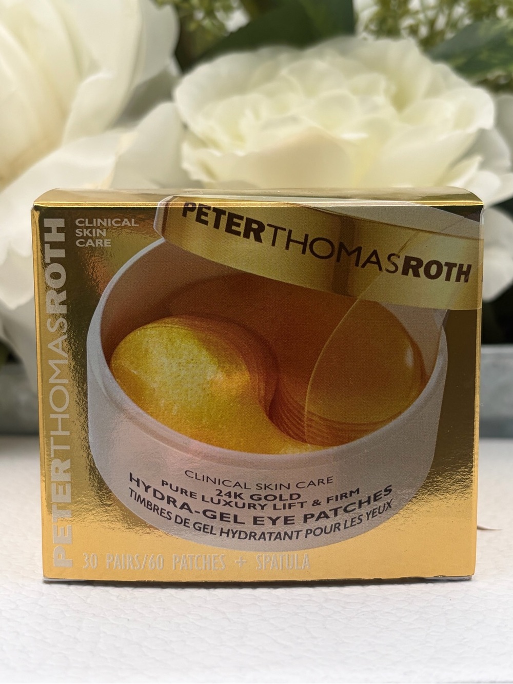 Peter Thomas Roth 24K Gold Firming Hydra-Gel Eye Patches 30 Pairs NEW Sealed✨